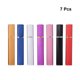thumbnail image 5 of 7 botellas de perfume en aerosol de 12 ml, portátiles, de metal y vidrio, rellenables, para viaje., 5 of 5