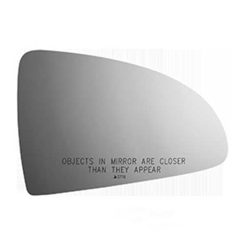 Burco Side View Mirror Replacement Glass - Clear Glass - 3778