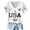 Z01-White, variant on Women's America 250 Shirt 250 Anniversary Usa Flag Vintage 250 Years American 1776-2026 250th Birthday Usa T-Shirt Crew Neck Casual Stylish America Pullover Basic Tee