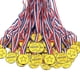 thumbnail image 1 of 100 Pieces Kids Plastic Winner Medals Gold Winner Award Medals for Style,Party Decorations and Awar, 1 of 5