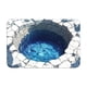 thumbnail image 2 of Felpudo estereoscópico con trampa para pies | Felpudo de terciopelo de cristal, impermeable, absorbente, duradero, de diatomita, para entrada | Felpudo elegante para entrada, baño, cocina, 2 of 7