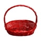 thumbnail image 3 of Cesta de pascua, canasta de picnic, decoración de fiesta, canasta de dulces, canasta tejida para favores de fiesta, decoraciones de pascua para niños rojo, 3 of 8