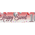 thumbnail image 4 of Pink and White Balloon Themed Happy Sweet 16 Backdrop Banner Party Decor Background for Sweet 16 Celebrations Birthday Party Photography Props Decors, 4 of 6