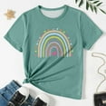 thumbnail image 5 of LUOGENLI Tank Tops for Girls 2024 Girls Short Sleeve T Shirts Kids Summer Tops Crewneck Tees 3 13 Years Cute Tops for Girls 12-14 Cute Tops for Girls 8-9 3-4 Years, 5 of 7