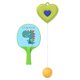 thumbnail image 5 of Dispositivo de entrenamiento de tenis de mesa colgante para interiores, entrenador de pelota suspendida para verde 1 paleta, 5 of 9