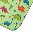 thumbnail image 5 of Green Dinosaurs Cacti Hearts Dish Drying Mat for Kitchen 1 Pack, Ultra Absorbent Microfiber Dishes Drainer Mats,16"x18", 5 of 6