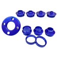 thumbnail image 5 of 10pcs Aluminum Router Guide Bushing Set,router Template Kit With And Lock Nuts, Fits For 1-3/16in Or 1-1/4in Base Plate, 5 of 5