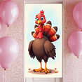 thumbnail image 3 of Festive Turkey Cartoon Thanksgiving Banner for Celebration Party Decor, 3 of 8