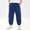 Blue, variant on BRGZLK Toddler Boys Girls Barrel Pants Solid Color Elastic Waist Lightweight Cargo Long Pants Kids Casual Fashion Jogger Pants with Pockets Blue 5-6 Years