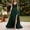 (Fashion 27)Green, variant on Aimik Evening Gown for Women V-Neck Ruched Wrap Maxi Dress with High Slit Sleeveless Backless Dress Summer Dresses for Women