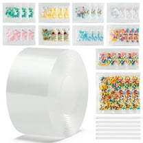37PCS Nano Adhesive Tape Set for DIY Crafts,High Sticky Nano Tape