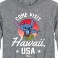 thumbnail image 3 of Lilo & Stitch - Hawaii USA - Youth Long Sleeve Graphic T-Shirt, 3 of 5