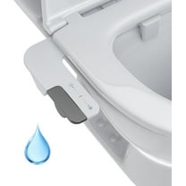 ChaoLink Bidet Attachments, Self Cleaning Dual Nozzle with Frontal/Rear Wash