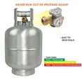 thumbnail image 5 of Flame King 20LB Aluminum Propane Tank with Gauge & OPD Valve, Corrosion-Resistant Rust-Free Design, 5 of 12