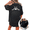 Black-1, variant on Women Cute Bunny Butt Front And Back Graphic fun Tees T Shirt Tops Round Neck Cotton T Shirt White S-5XL