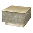thumbnail image 1 of ZUO Mono Modern Aluminum Coffee Table in Antique Gold Finish, 1 of 1