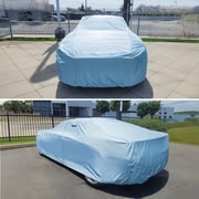 iCarCover Premium 10-Layer Car Cover - Waterproof All Weather Outdoor Protection, Universal Full Vehicle Cover Fits 194-198 inch