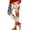 Beige, variant on 250Th Anniversary 4Th of July Women's Pants, Red White and Blue Pants, Patriotic Decorated Clothes, Lightweight Comfort Pants, Stylish Holiday Outfit, Casual Pants for Family Barbecue Red Size: S