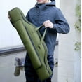 thumbnail image 6 of Fishing Rod Case 3-Layer Oxford Waterproof Bag Portable Fishing Pole Storage for Travel,Tackle Organization Gear Protection Durable Carry Case for Rods,Reels Fishing Accessories, 6 of 9