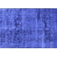 thumbnail image 1 of Ahgly Company Machine Washable Indoor Rectangle Persian Blue Bohemian Area Rugs, 2' x 4', 1 of 4