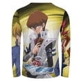 thumbnail image 3 of Yu-Gi-Oh Characters Men's Long Sleeve T Shirt 3D Printed Fashion Tee Shirts Top Soft Comfortable Daily Shirt, 3 of 6