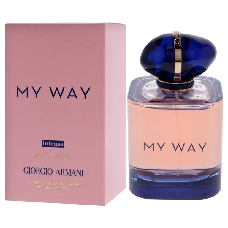 GIORGIO ARMANI　【ky】 Giorgio Armani, My Way Intense, 3 oz EDP Spray, Refillable