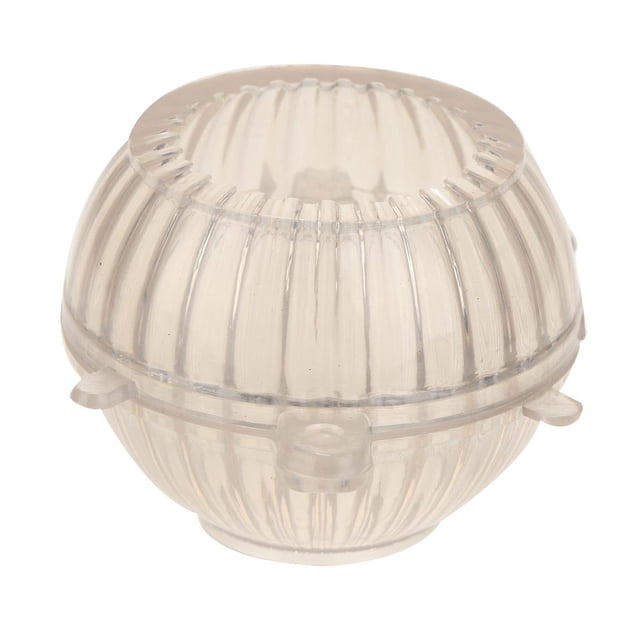 Molde para velas redondas con forma de esfera rayada, molde para jabón, herramientas para velas hechas a mano 89x73 mm
