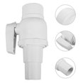 thumbnail image 3 of Two-way Ball Valve For Filter Skimmer Durable Reliable Pool Plumbing Fitting, 3 of 3