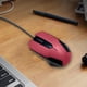 thumbnail image 5 of Ratón con cable: Óptico, USB, para oficina, hogar, juegos, rojo, 5 of 6
