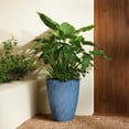 thumbnail image 2 of Mainstays River 16" x 16" x 20" Tall Round Blue Paradise 100% Recycled Resin Planter, 2 of 5