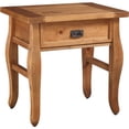 thumbnail image 1 of Linon Table de Bout Santa Fe, Finition Antique, 24 Pouces, 1 of 3