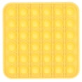 thumbnail image 4 of Juguete sensorial de burbuja de empuje de dedo, juguete de silicona para aliviar el estrés, regalos para niños, adultos, ancianos, amarillo, 4 of 14