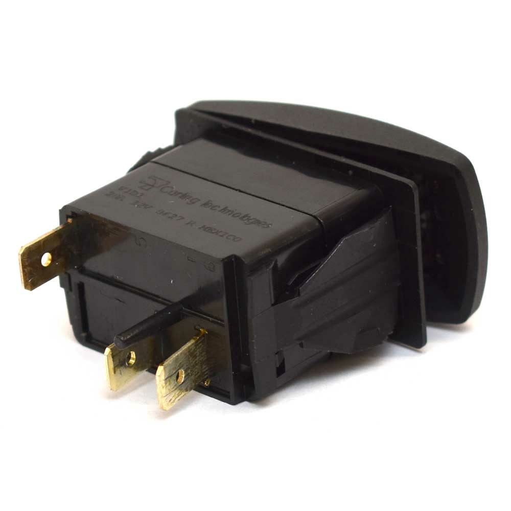 Carling On/Off Contura V Boat Rocker Switch | Bilge 3-Spade 12V Lit