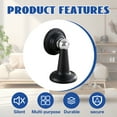 thumbnail image 4 of LAMIRO Door Stoppers for Bottom of Door,Wear-Resistant and Pressure-Resistant Magnetic Door Stop,Not Effortless to Crack Or Deform Door Stoppers for Wall,black, 4 of 7