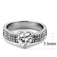 thumbnail image 2 of Womens Ring Anillo Para Mujer Stainless Steel Ring Portici, 2 of 5