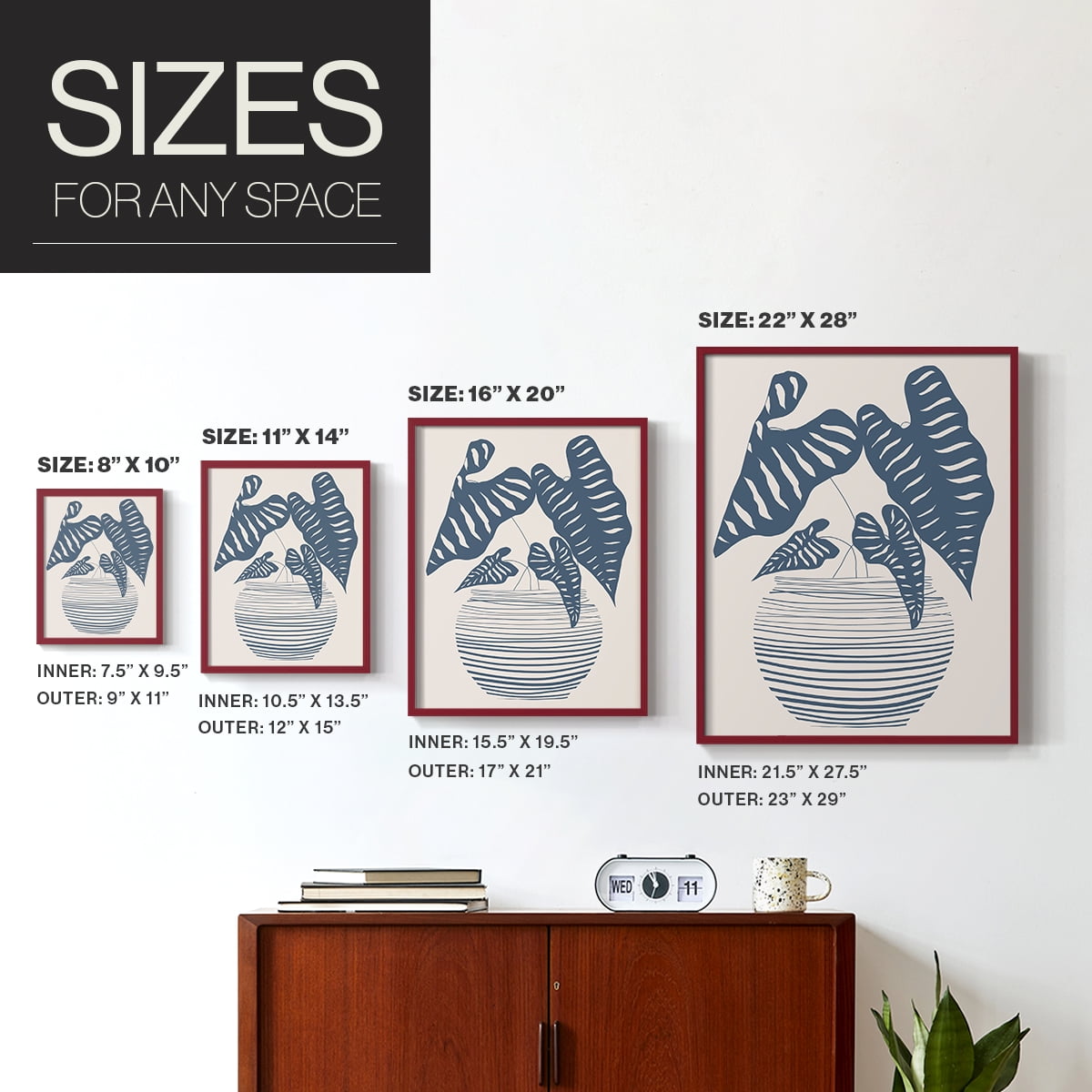 Wired in Monochrome I Framed Print - Solid Wood in Single Picture Frame Solid Wood 2 Framed Print
