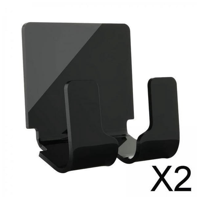 2x Base de Carga Negra 2 piezas