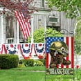 thumbnail image 6 of Memorial Day Soldier Boots Helmet 28x40 House Flag Double Sided, July 4th Patriotic America Flag Thank You Garden Yard Decoration, Veterans Day American Outdoor Décor Decorative Large Flag, 6 of 6