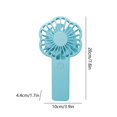 thumbnail image 3 of Binmer Handheld Desktop Small Fan High Wind Power Material Portable Charging Fan, 3 of 6