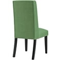 thumbnail image 4 of Modern Contemporary Urban Design Dining Kitchen Room Side Chair, Set of Two, Fabric, Green, 4 of 4