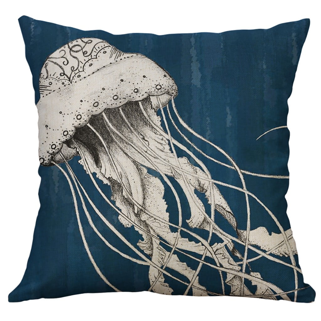 2pcs home decoration make Sea animals octopus  cushion cover