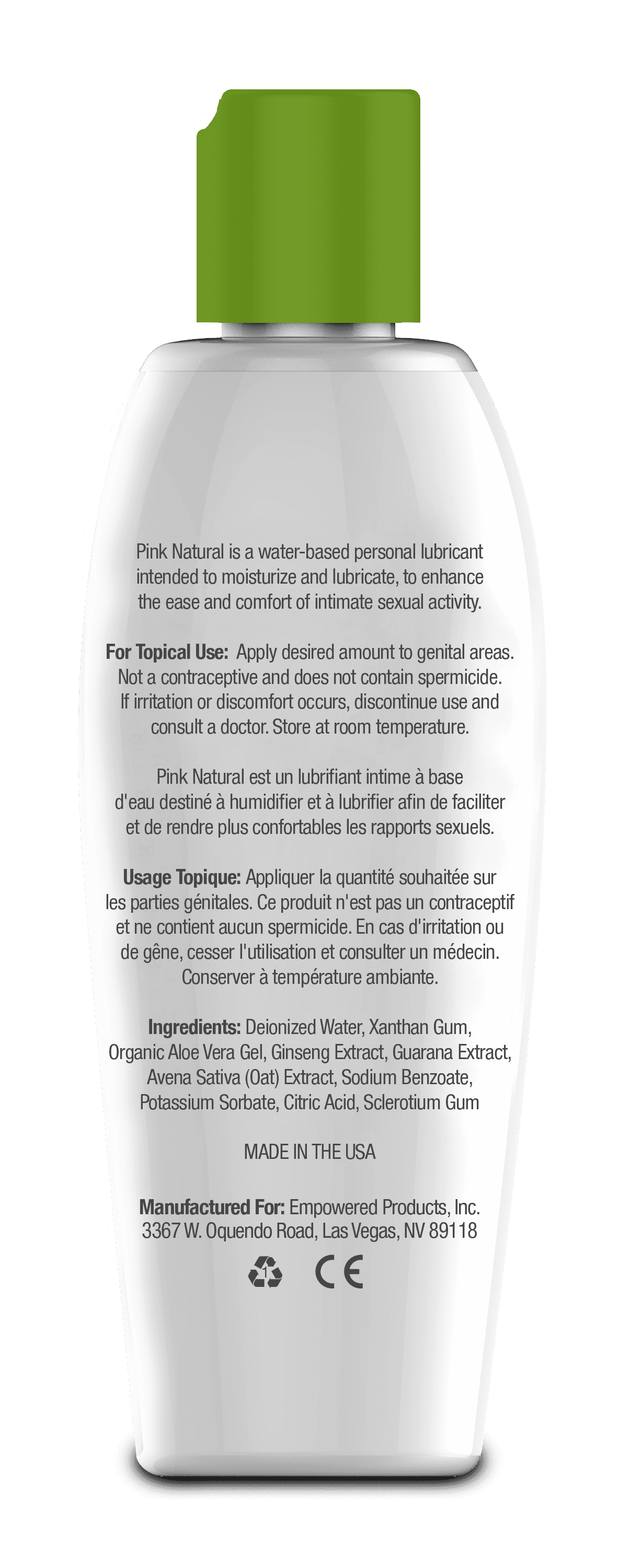 PINK Natural Water-Based Gel Personal Lubricant for Women, 4.7oz Bottle - Walmart.com PINK Natural Water-Based Gel Personal Lubricant for Women, 4.7oz Bottle - Walmart.com