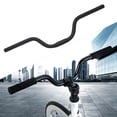 thumbnail image 2 of 1Pc Mountain Bike Handlebar 25.4mm 380/900mm Extra Long Riser Bar 600mm 90mm, 2 of 8