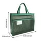 thumbnail image 5 of Organícese con nuestra bolsa de arte A3 extragrande: el estuche de malla con cremallera para todas sus necesidades Estuche de malla transparente con cremallera para una fácil organización y Akmoler, 5 of 7