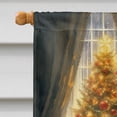 thumbnail image 3 of Bloodhound and Santa Claus House Flag 28 in x 40 in, 3 of 7