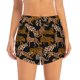 thumbnail image 2 of Balery Leopard Print Pantalones cortos deportivos para mujer con forro y dos bolsillos, elásticos, para entrenamiento, gimnasio, yoga-Medium, 2 of 7
