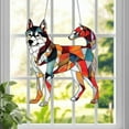 thumbnail image 2 of Staron Colored Acrylic Dog Suncatcher, Pet Memorial Gifts for Dogs Colored Acrylic Window Hanging Decor Suncatcher Ornament Animal Memorial Gifts, 2 of 3