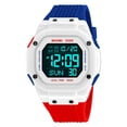 thumbnail image 4 of Digital Multifunctional Waterproof Watch Practical Electronic Wristwatch For Daily Casual Wear, 4 of 9