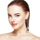 thumbnail image 2 of 2 piezas Tassel Ear Bone Clip de luna Earra de orejas Estrellas de luna Clip de oído no penetrante en aretes, 2 of 4