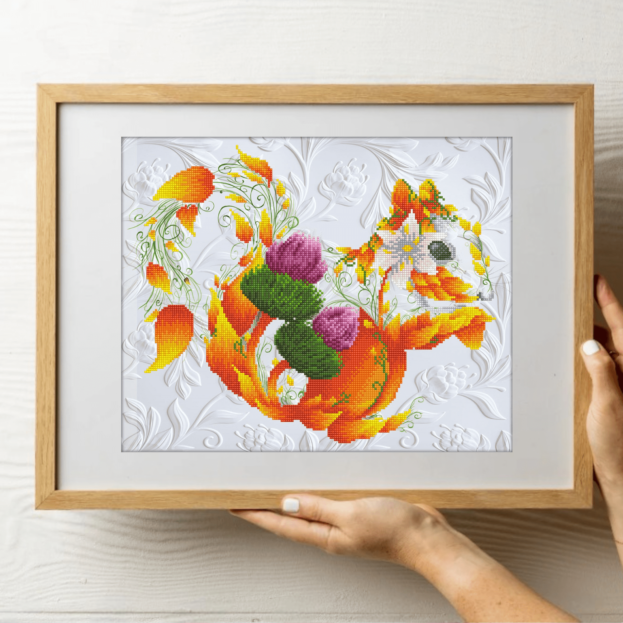 Diamond Dotz Scotch Squirrel Animal Diamond Painting Kits for Adults - Diamond Art Kits a Relaxing Creative Craft Kit with Dotz Gems  16.5"x20.5"